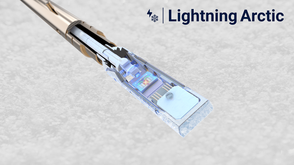 DENSsolutions Lightning arctic TEM holder for in situ cooling heating and biasing experiements at the nanoscale