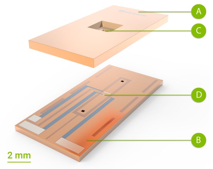 DENSsolutions nano-cell for in situ TEM platforms