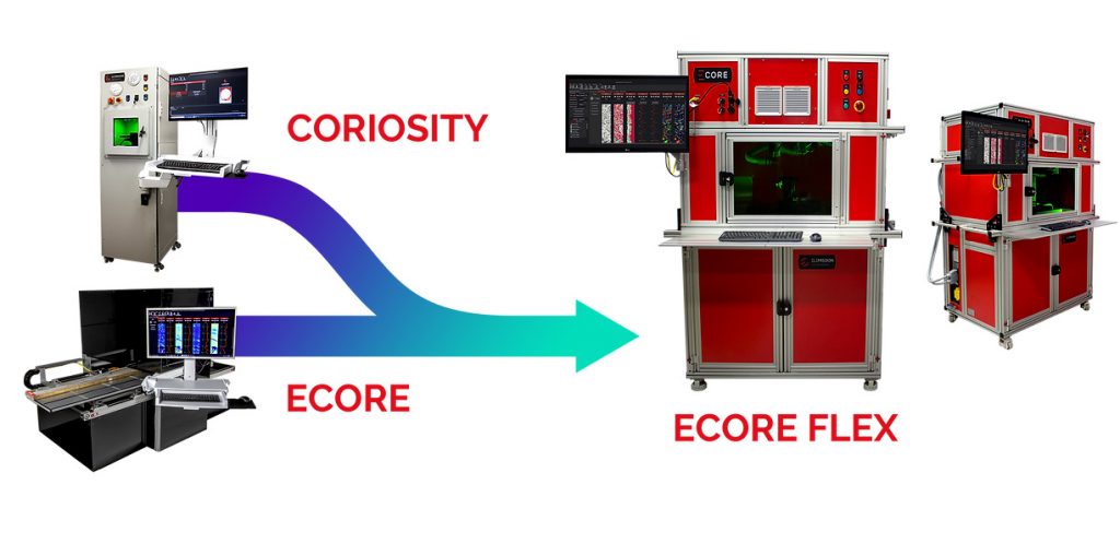 Elemission ECORE Flex- high throughput core scanning combining the benefits of the ECORE and Coriosity