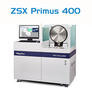 Rigaku ZSX Primus 400 WDXRF for large heavy samples.
