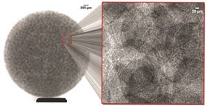 computed tomography image of a tablet captured using a Rigaku nano3DX CT