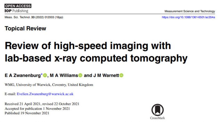 independent review of CR scanning speed