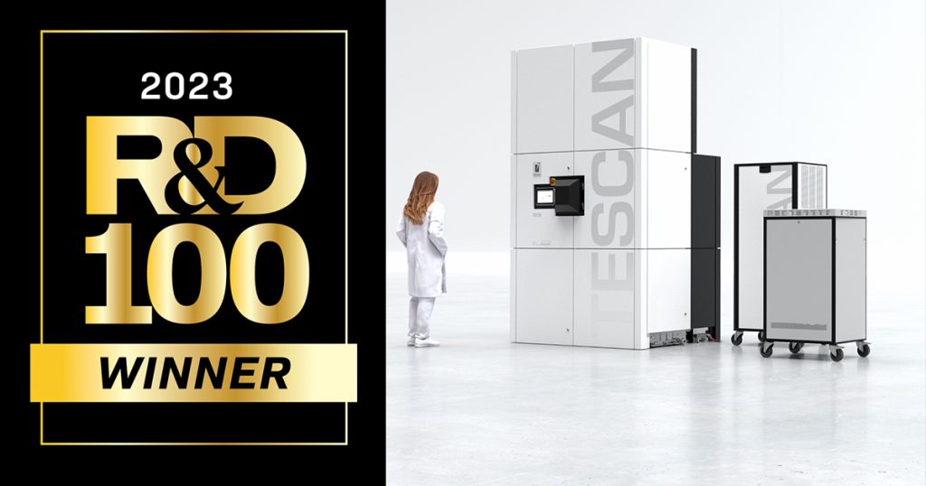 TESCAN TENSOR 4D STEM takes ou the prestigios R&D100 Awards