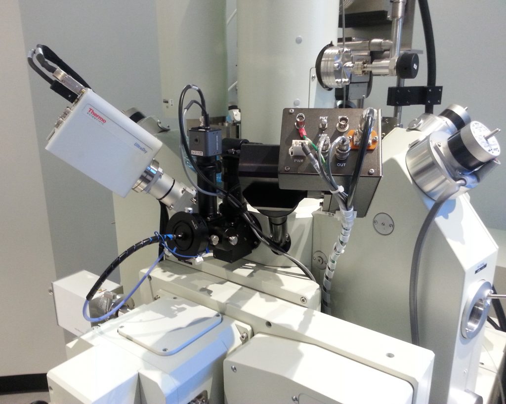 Thermo Scientific UltraDry EDS on JEOL Microprobe