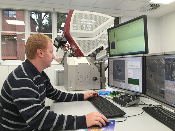 Will Rickard Curtin University TESCAN LYRA Ga FIB-SEM with Time of FLight Secondary Ion Mass Spectrometry