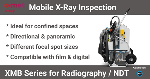 Comet X-ray - mobile x-ray inspection systems ideal for confined spaces