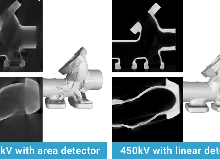 Optimising CT Systems for Large, Dense Specimens with Linear Detectors 