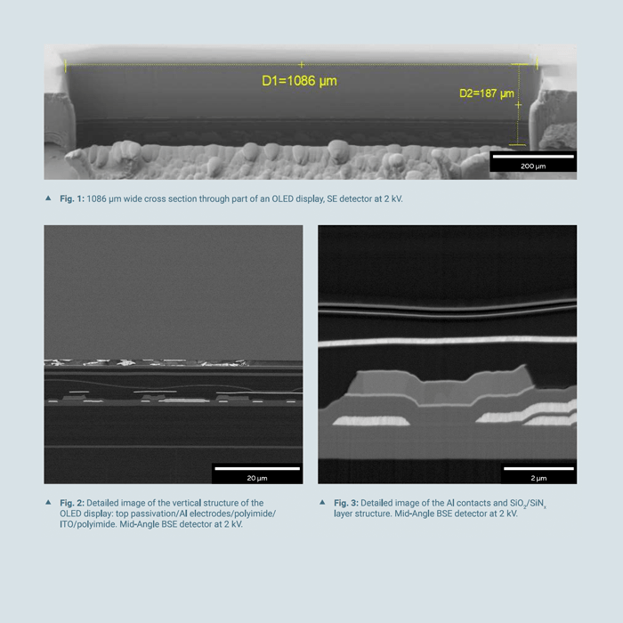 TESCAN - Analysis of Flexible OLEDs