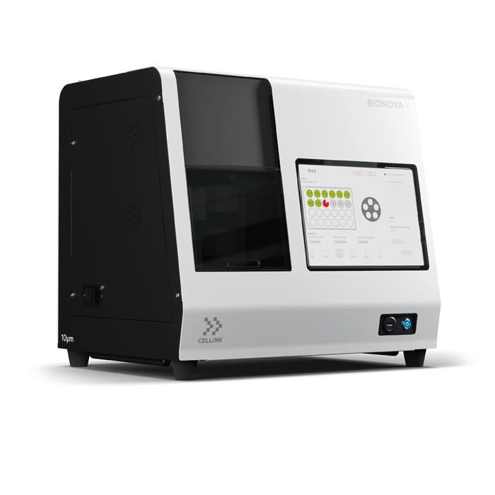 cellink Bionova X high through bioprinter using DLP technology