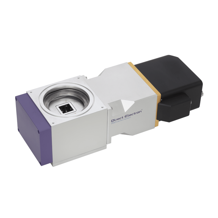 Direct Electron Celeritas 4D STEM direct detection TEM camera