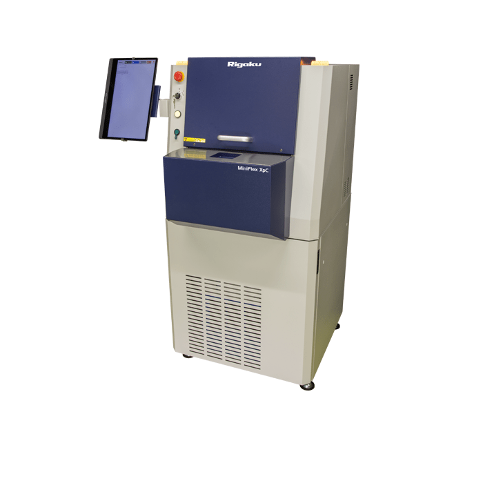 Rigaku MiniFlex XpC high throughput XRd for quality control